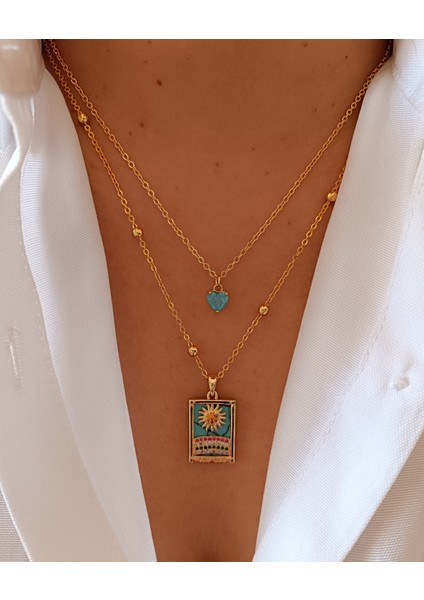 2 Li Kolye Set
