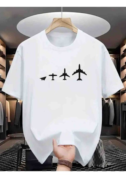 Travel Özel Tasarım Baskılı Oversize Tshirt