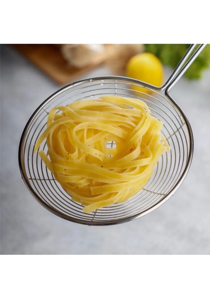 Sermetsüsdünyası Kızartma Kevgiri, Yağ Süzgeci, Çelik Tel Kepçe indirimleri