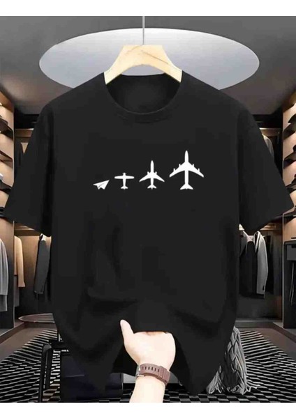 Travel Özel Tasarım Baskılı Oversize Tshirt