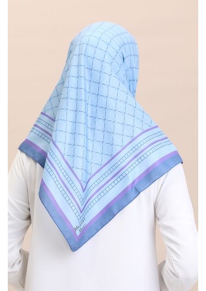 Soft Pamuk Eşarp 19091-05 Indigo Kot Mavi modelleri