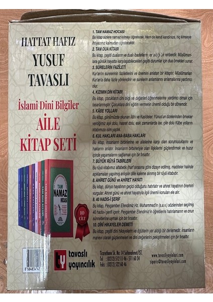 Tam Dua Kitabı Tam Namaz Hocası Kitabı Toplam 11 Kitap Aile Seti Dini Bilgiler Seti Islam Seti Kutu fırsatları