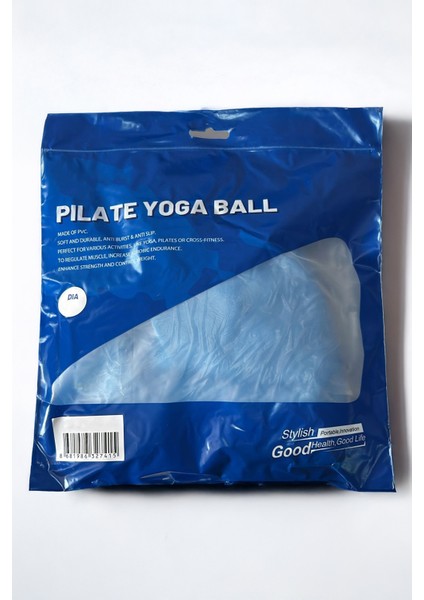 Avessa 30CM Mavi Mini Pilates Topu Plates Aerobik Cardio Jimnastik Için Egzersiz Aleti