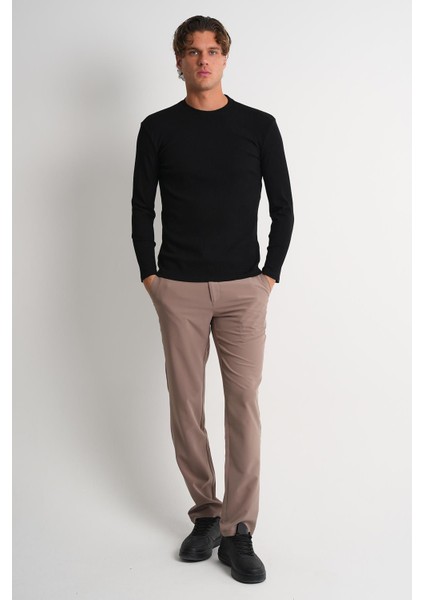 Alexandergardı Bisiklet Yaka Dar Kesim Uzun Kollu Erkek T-Shirt fiyatları