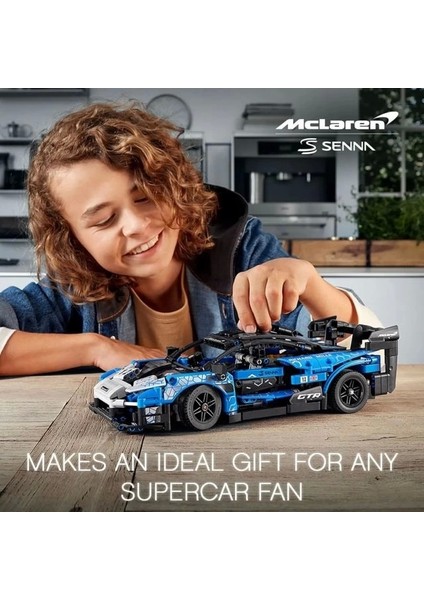 Technic Mclaren Senna Gtr 42123 Yarış Yapı Seti