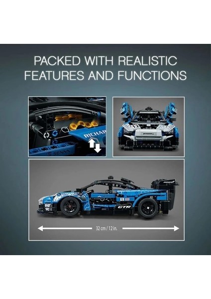 Technic Mclaren Senna Gtr 42123 Yarış Yapı Seti