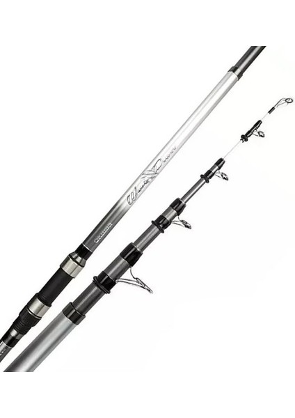 Wave Power 390CM 100-200GR 65 Kudos Orion Lüx Profesyonel Surf Sazan Kıyı Olta Takımı Seti