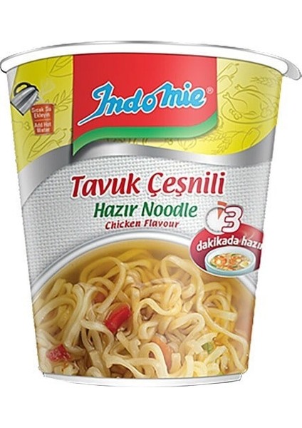 Noodle 60 gr Bardak 9 Lu Karma Paket / Köri-Tavuk-Sebze fiyatları