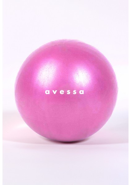 Avessa 20cm Pembe Mini Pilates Topu Plates Aerobik Cardio Jimnastik Için Egzersiz Aleti