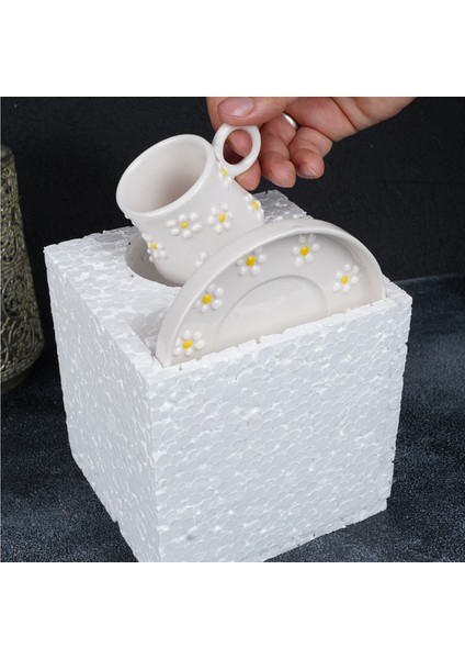 El Yapımı 2 Kişilik Türk Kahvesi Fincan Takımı El Yapımı Hediyelik Iki Kişilik Türk Kahvesi Fincan Seti fırsatları