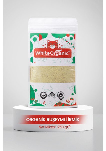 Organik Ruşeymli İrmik+Ruşeymli Bebek İrmiği 250GR