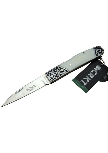 Crkt Cr 0144 Wy Kamp Çakı 20 cm - Sedef Saplı, Kılıflı, Kutulu Pop
