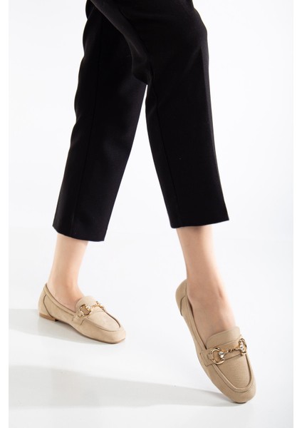 Suins Rody Hakiki Deri Taş Detaylı Kadın Babet Ayakkabı fiyatları