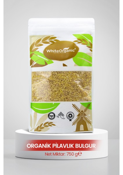 Organik Pilavlık Köy Bulguru 750 gr