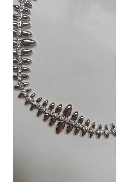 Shesra Gümüş Rodyum Kolye modelleri