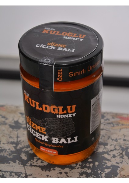 Bitlis Hizan Kara Kovan Süzme Balı 850 gr
