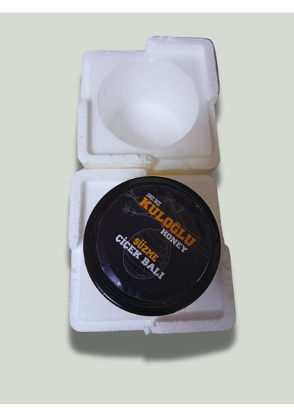 Bitlis Hizan Kara Kovan Süzme Balı 850 gr