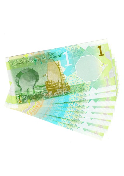 Katar 1 Riyal ''8 Adet'' Çil Yabancı Kağıt Para KOLEKSİYON/200