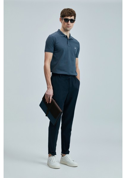 Laon Smart Erkek Polo Tişört Siyah