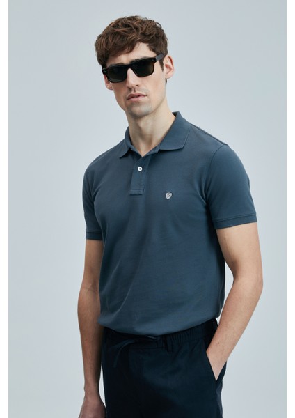 Laon Smart Erkek Polo Tişört Siyah