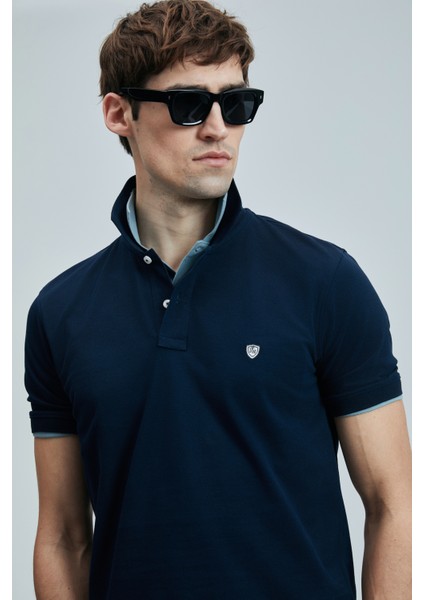 Laon Smart Erkek Polo Tişört Siyah