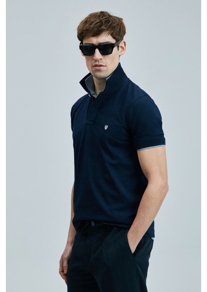 Laon Smart Erkek Polo Tişört Siyah