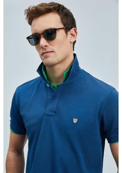 Laon Smart Erkek Polo Tişört Siyah
