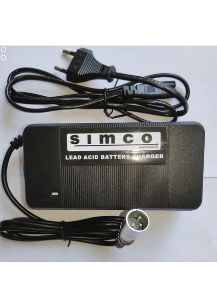 Marka 24 Volt 6 Amper Akülü Sandalye Akü Şarj Cihazı Plastik Kasa