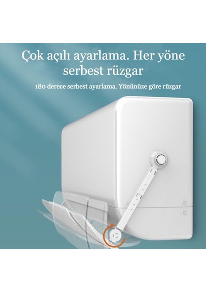 Ayarlanabilir Klima Hava Yönlendirici Kalkan Anti Doğrudan Üfleme Aparatı