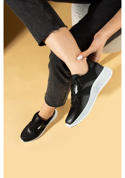 Fileli Rahat Taban Bağcıklı Comfort Kadın Sneaker 001-1313-25 fiyatları