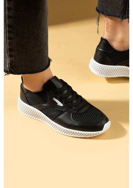 Fileli Rahat Taban Bağcıklı Comfort Kadın Sneaker 001-1313-25 modelleri