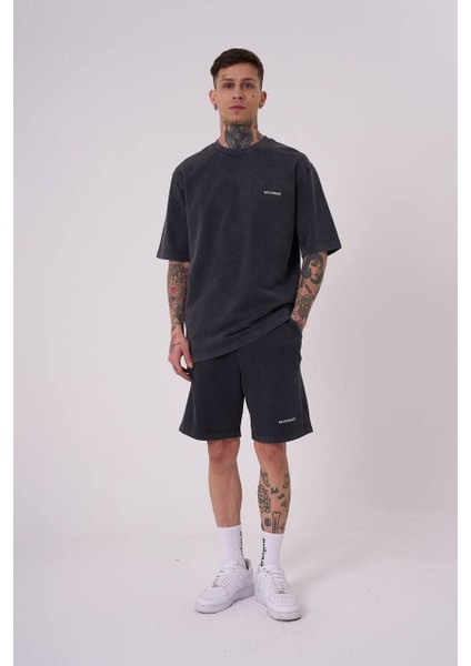 0 Yaka Washıng Luxury Relaxed Erkek T-Shirt
