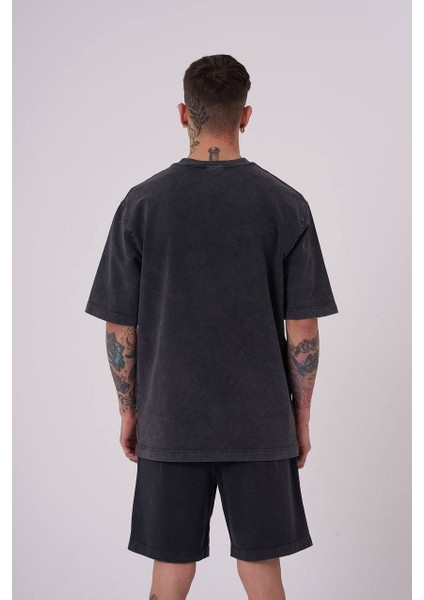 0 Yaka Washıng Luxury Relaxed Erkek T-Shirt fiyatları