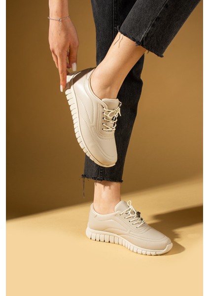 Bağcıklı Rahat Taban Kadın Sneaker 59-685-25 modelleri