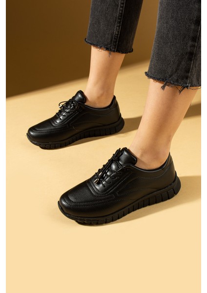 Bağcıklı Rahat Taban Kadın Sneaker 59-685-25