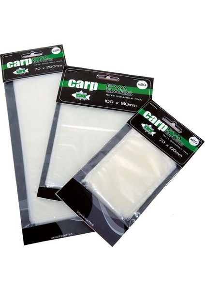 4990081 Carp Pva Bags Eriyen Poşet 20LI Paket 7X20CM