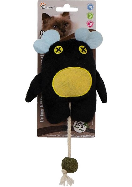 Catnipli Peluş Siyah Canavar 18cm
