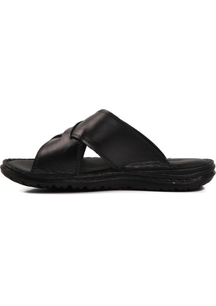 Siyah Çapraz Bantlı Hafif Erkek Terlik 476404 M fiyatları
