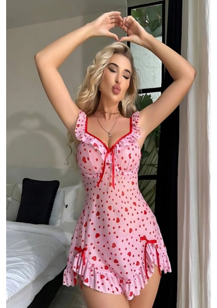 Pembe Kalpli Gecelik