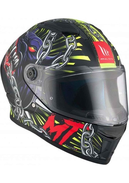 mt Stinger 2 Solid A12 Kapalı Kask