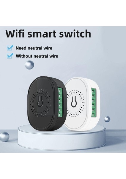 Zigbee Tuya 2 Yollu Mini Akıllı Anahtar 16A TMZ02