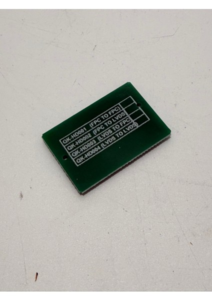 LCD Panel Flexi Repair Kart QK08V2 Vcc In Vcc Out modelleri