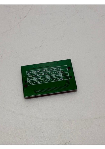 LCD Panel Flexi Repair Kart QK08V1 Vcc In Vcc Out modelleri