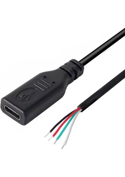 4 Pin Type C Güç Kablosu