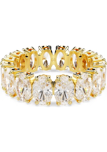 5707192 Swarovski Yüzük Matrıx:rıng Oval Whı/gos 60
