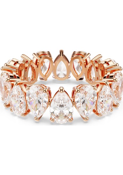 5690091 Swarovski Yüzük Re Matrıx:rıng Whıte/ros 55