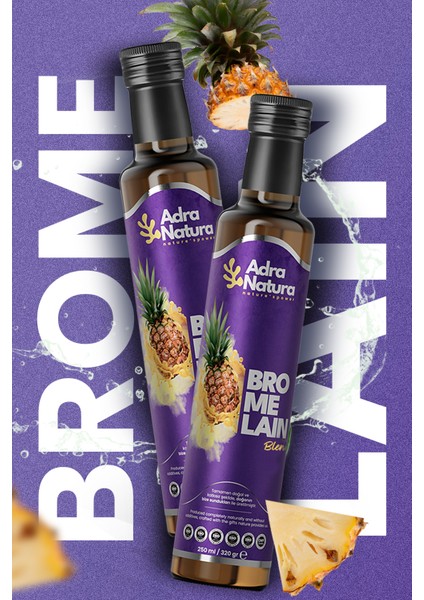 Yaz\'a Hazırlık Paketi-2x Bromelain Blend, Bromelain, Koenzim Q10 ve L-Karnitin\'li Mix, Ananas Özlü Detox Karışımı Şurubu , 2\'li Avantaj Paketi fiyatları