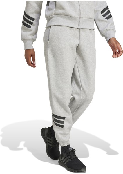 Adidas W Fı 3s Reg Pt Eşofman Altı Gri JE0155