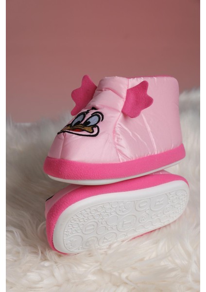 Karakter Nakışlı Kaydırmaz Taban Termal Isı Kreş Ev Okul Ayakkabısı Bebek Çocuk Panduf Ev Botu fiyatları