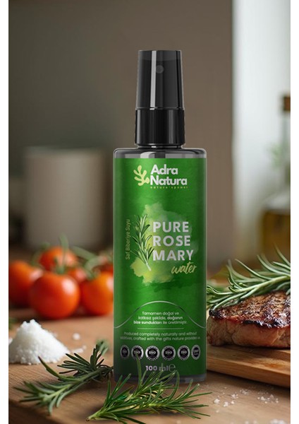 Günlük Rutin Paketi - 4x Saf Biberiye Suyu - Pure Rosemary Water , 4\'lü Avantaj Paketi